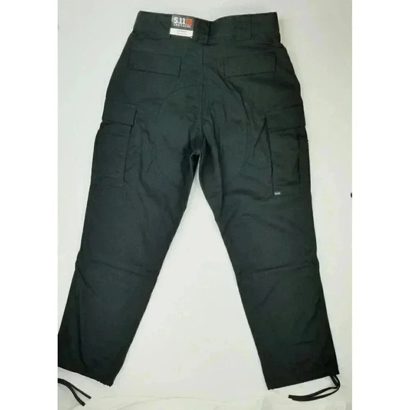5.11 Tactical Size Large Mens Ripstop TDU Adjustable Teflon Protected Work Pants - Picture 1 of 16